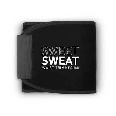 Sweet Sweat Waist Trimmer for Women and Men - Sweat Band Waist Trainer for  High-Intensity Training & Workouts, 5 Sizes
