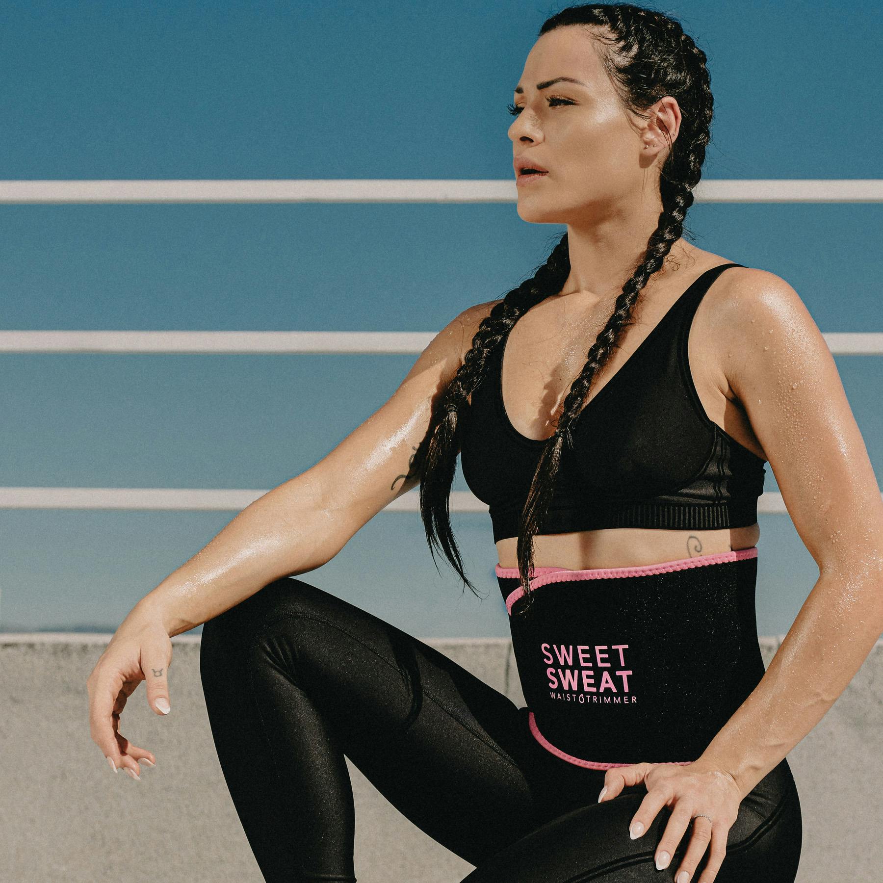 Sweat Waist Trainer Belt Neoprene Waist Trimmer for Weight Loss Slimmi –  zszbace brand store